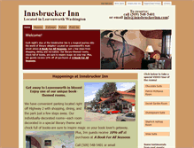 Tablet Screenshot of innsbruckerinn.com
